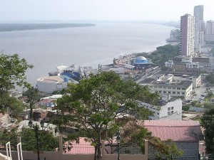 The Rio Guayas at Guayaquil