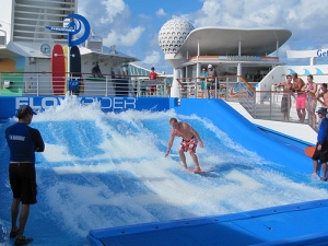 Go surfing aboard your ship (courtesy RCCL)