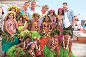 Multi-generational family cruise in French Polynesia