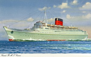 Cunard Line's old Caronia